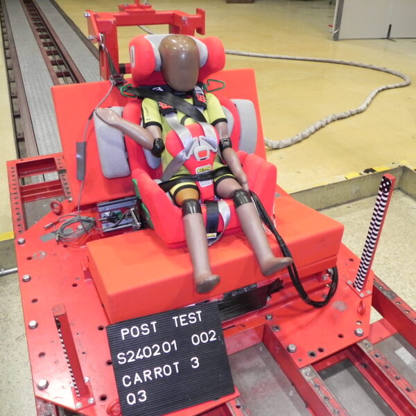 Crashtest Carrot 3 autostoel